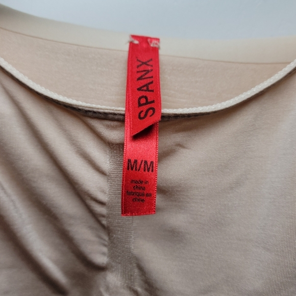 SPANX Oncore Tummy Control Mid-Thigh Bodysuit Shapewear Size Medium - Picture 10 of 12